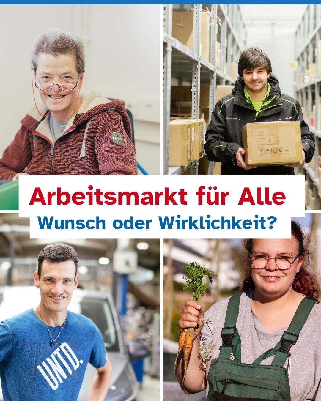 Arbeitsmarkt für alle – Wunsch oder Wirklichkeit?